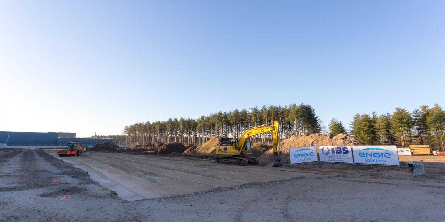 Gebouw voor vaten met risico op gelvorming