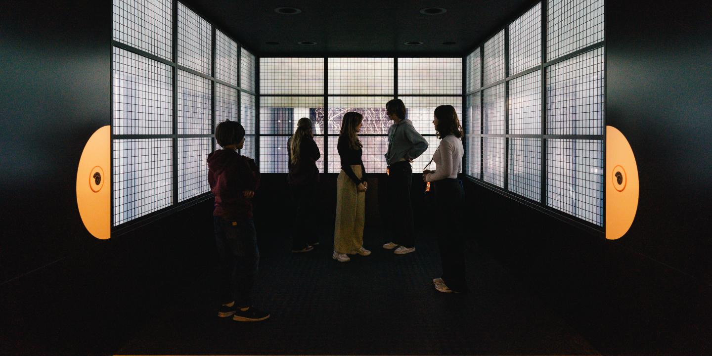 Exposition interactive Tabloo - ascenseur