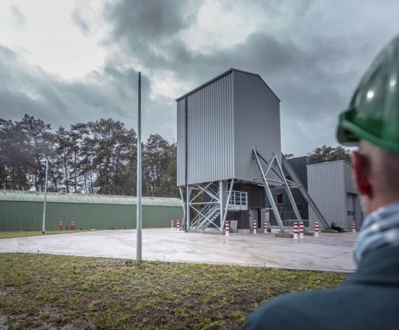 Voorlopige oplevering schacht 1 HADES
