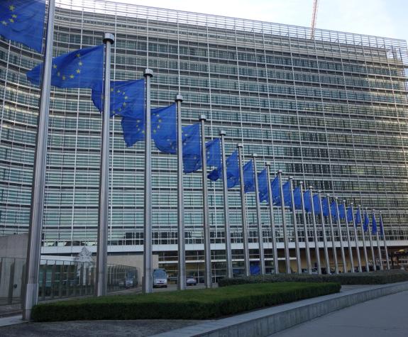 Vue sur la Commission Européenne